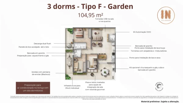 In Vila Augusta Apartamento – Plantas, Valor, Construtora - Image 8