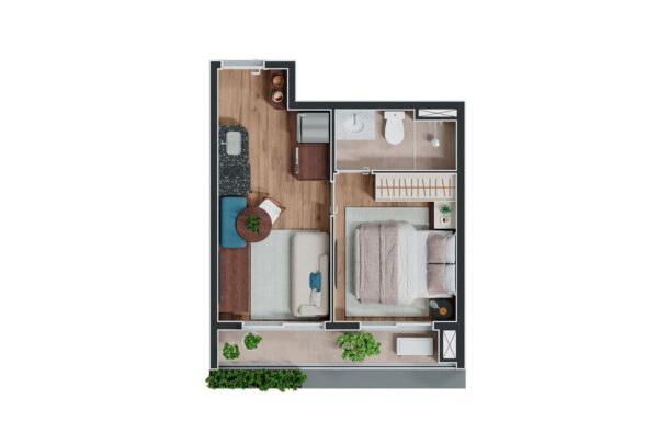 Nex one estação clinicas - Studios, Preço, Apartamentos, Plantas - Image 2