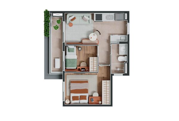 Nex one estação clinicas - Studios, Preço, Apartamentos, Plantas - Image 3
