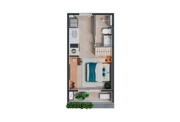 Nex one estação clinicas - Studios, Preço, Apartamentos, Plantas - Image 4