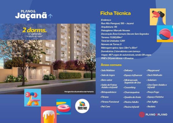 Plano Jaçanã Lançamento: Oportunidade Imperdível Bairro Jaçanã - Imagem 4